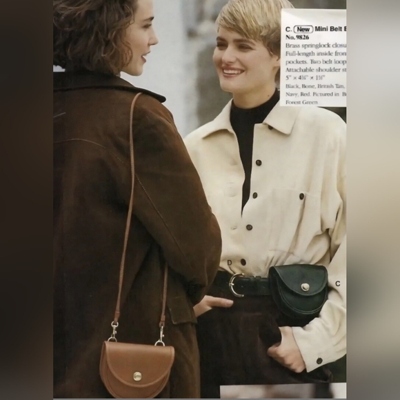 Vtg COACH | Classic Mini Belt Bag | Womens | Crossbody | Leather - Picture 2 of 16